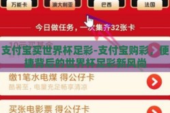 支付宝买世界杯足彩-支付宝购彩，便捷背后的世界杯足彩新风尚