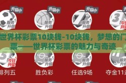 世界杯彩票10块钱-10块钱，梦想的门票——世界杯彩票的魅力与奇迹