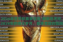 2026年世界杯赛事竞猜-睥睨世界杯，2026年的烽火岁月，赛事竞猜的醍醐灌顶