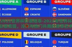 2022世界杯彩票赔率-2022年世界杯彩票竞猜，冷门与热门共舞的赔率艺术