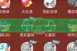 世界杯彩票说明-世界杯彩票，一种集激情与智慧于一体的全球盛事