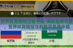 世界杯竞猜投注胜平负-激发无限可能，世界杯竞猜投注的胜平负局中局