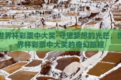 世界杯彩票中大奖-守望梦想的光芒，世界杯彩票中大奖的奇幻旅程