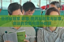 世界杯冠军 彩票-世界杯冠军与彩票，命运的交集与意外收获