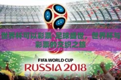 世界杯可以彩票-足球盛世，世界杯与彩票的交织之旅