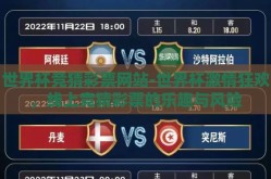 世界杯竞猜彩票网站-世界杯激情狂欢，线上竞猜彩票的乐趣与风险