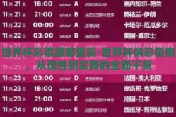 世界杯彩票跟哪里买-世界杯购彩指南，从理性到实践的全面干货