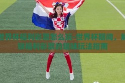 世界杯福利彩票怎么玩-世界杯期间，解锁福利彩票的趣味玩法指南