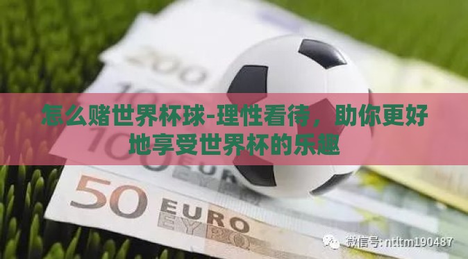 怎么赌世界杯球-理性看待，助你更好地享受世界杯的乐趣