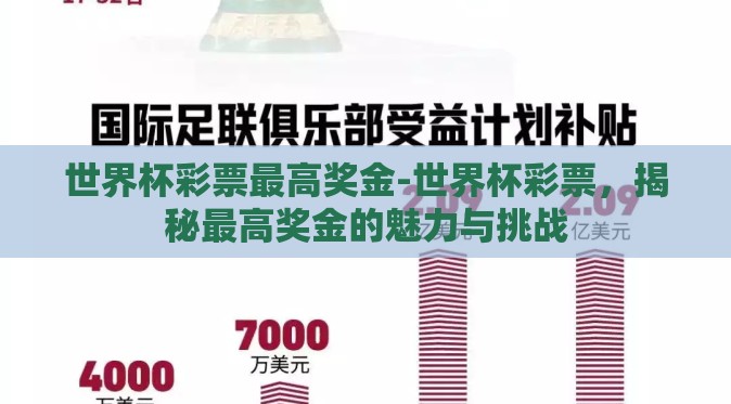 世界杯彩票最高奖金-世界杯彩票,揭秘最高奖金的魅力与挑战 世界杯彩票最高奖金-世界杯彩票,揭秘最高奖金的魅力与挑战