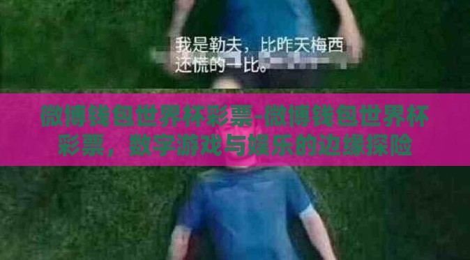 微博钱包世界杯彩票-微博钱包世界杯彩票，数字游戏与娱乐的边缘探险