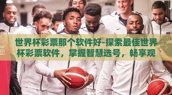 世界杯彩票那个软件好-探索最佳世界杯彩票软件，掌握智慧选号，畅享观赛激情