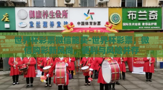 世界杯彩票微信能买-世界杯彩票，微信购彩新风尚，便利与风险并存