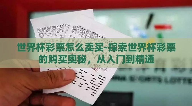 世界杯彩票怎么卖买-探索世界杯彩票的购买奥秘，从入门到精通