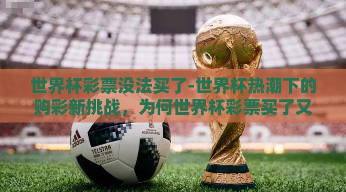 世界杯彩票没法买了-世界杯热潮下的购彩新挑战,为何世界杯彩票买了又买成过去式? 世界杯彩票没法买了-世界杯热潮下的购彩新挑战,为何世界杯彩票买了又买成过去式?