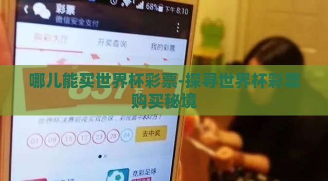 哪儿能买世界杯彩票-探寻世界杯彩票购买秘境