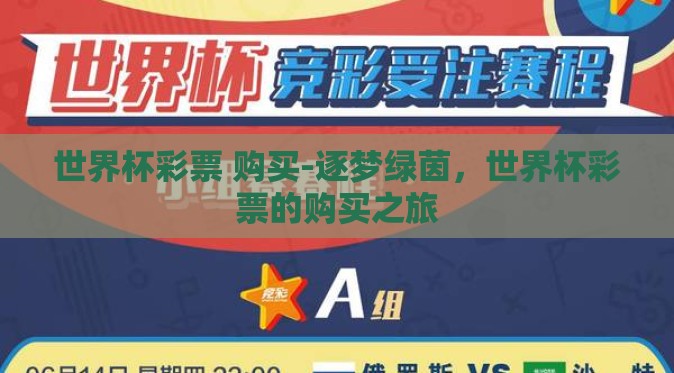 世界杯彩票 购买-逐梦绿茵，世界杯彩票的购买之旅