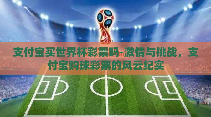 支付宝买世界杯彩票吗-激情与挑战，支付宝购球彩票的风云纪实