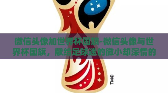 微信头像加世界杯国旗-微信头像与世界杯国旗，献给足球迷的微小却深情的宣言